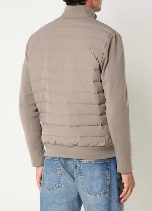 Armani Jack met ritszakken - achterkant 4 beige