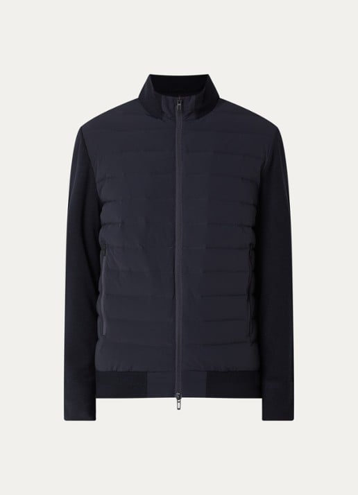 Armani Jack met ritszakken - voorkant donkerblauw