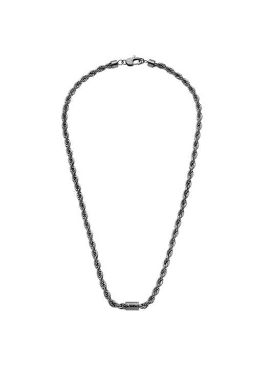 Armani Ketting AXG0163060 - detail antraciet
