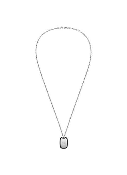 Armani Ketting AXG0169040 - detail 2 zilver