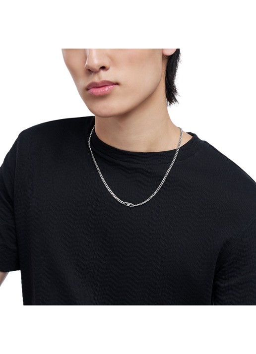 Armani Ketting EGS3246040 - detail 3 zilver