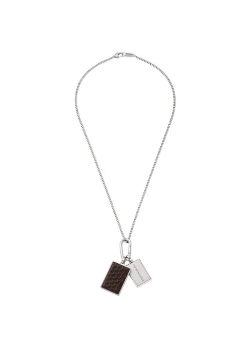Armani Ketting EGS3252040 - detail zilver