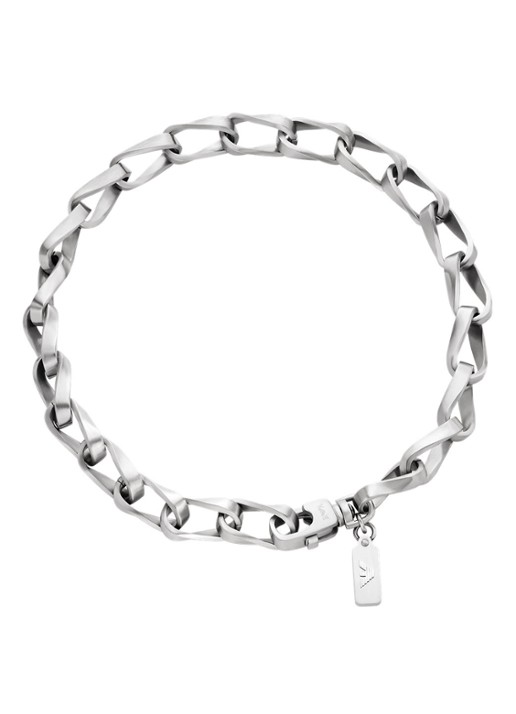 Armani Ketting EGS3301040 - detail zilver