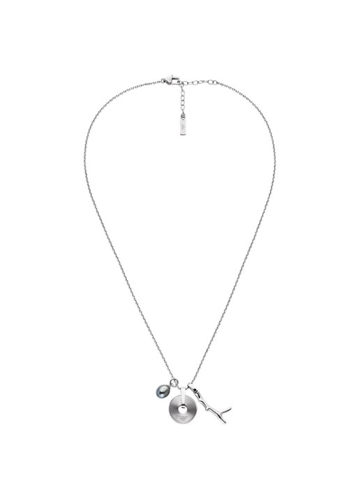 Armani Ketting EGS3315040 - detail zilver