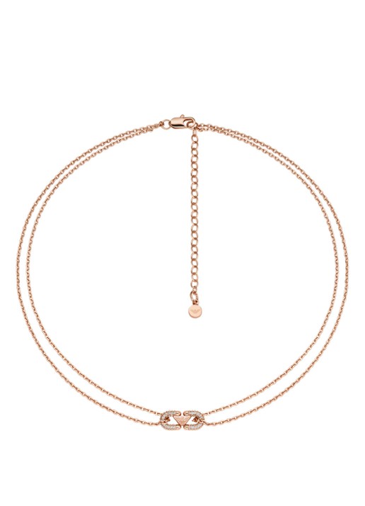 Armani Ketting verguld EGS3282221 - detail 2 roségoud