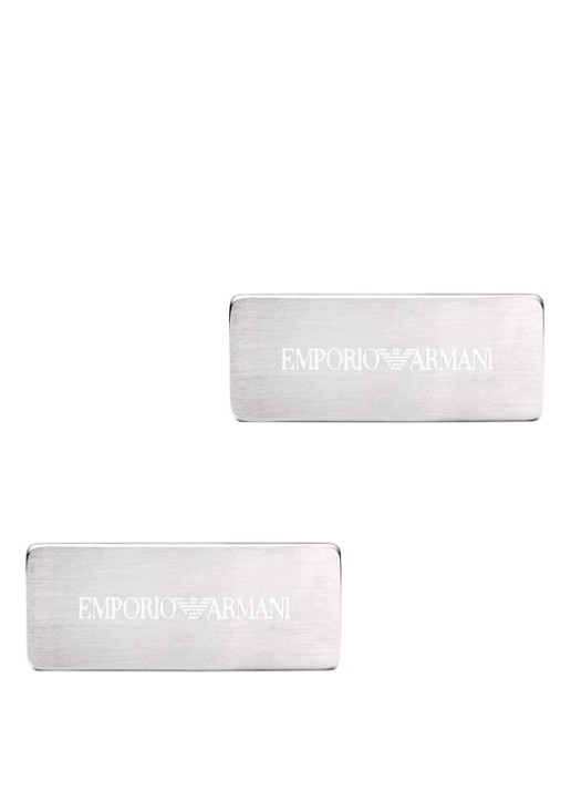 Armani Manchetknopen EGS3308040 - detail zilver