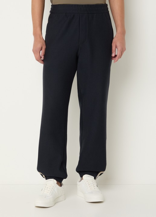 Armani Mid waist tapered fit joggingbroek