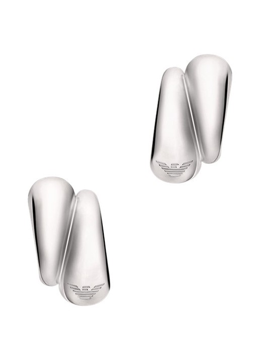 Armani Oorstekers EGS3342040 - detail zilver