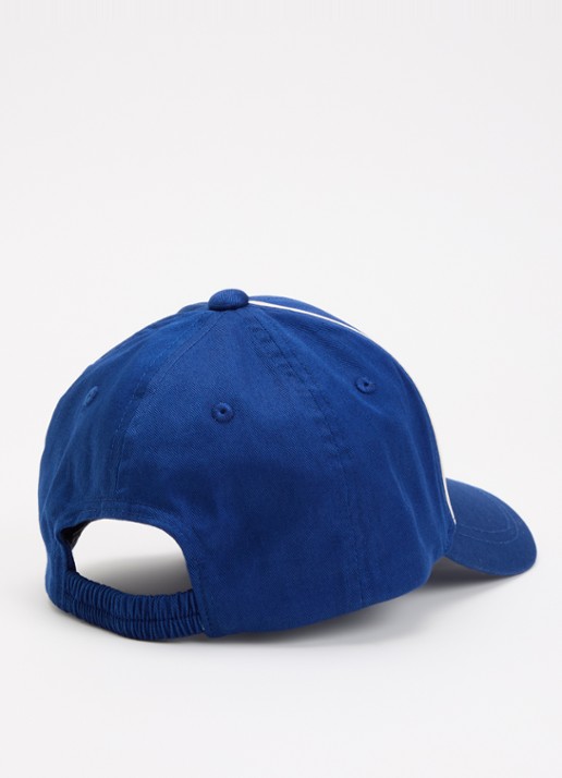 Armani Pet met logo - detail 2 kobaltblauw