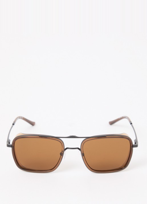 Armani Piloten zonnebril EA2162 - detail 2 donkerbruin