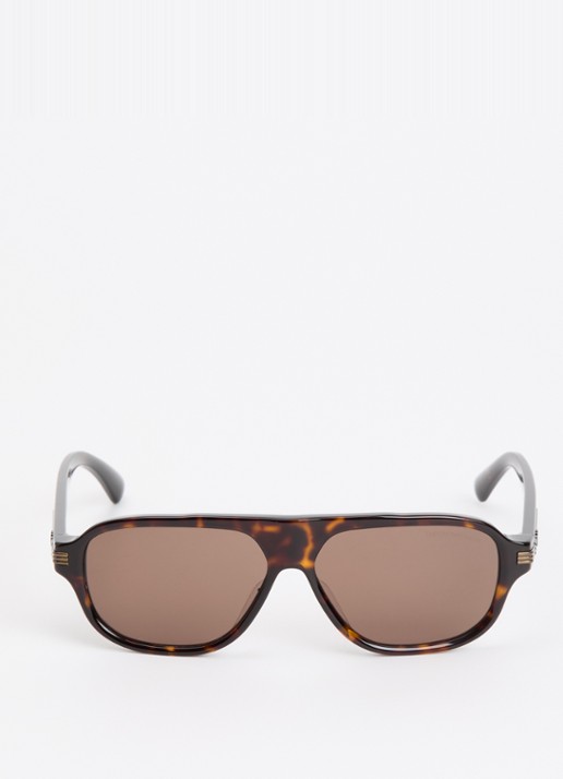 Armani Piloten zonnebril EA4285U - detail donkerbruin
