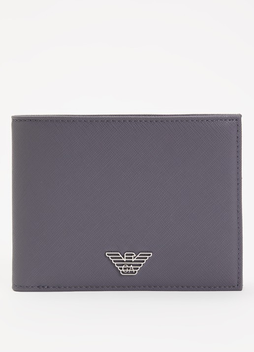 Armani Portemonnee met logo  - voorkant taupe