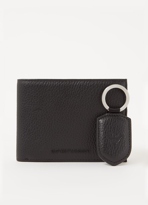 Armani Portemonnee met sleutelhanger van leer
