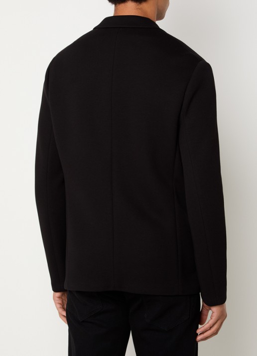 Armani Regular fit colbert met steekzakken - achterkant zwart