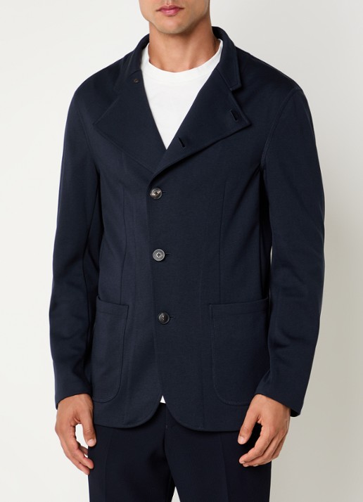 Armani Regular fit colbert met steekzakken