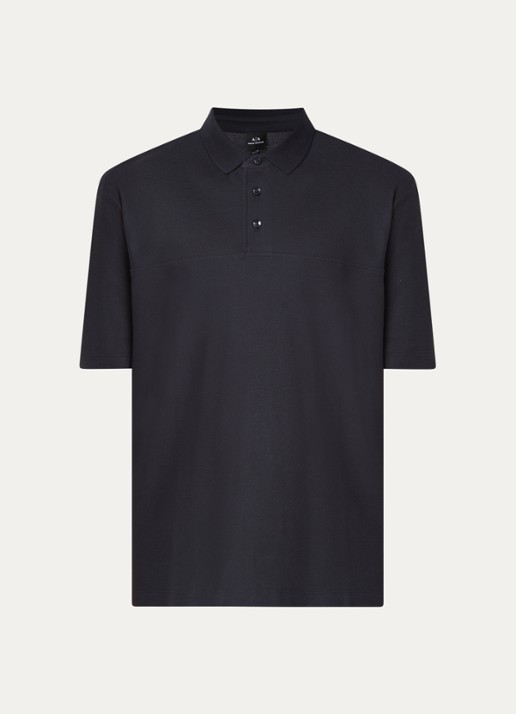Armani Regular fit polo van piqué katoen