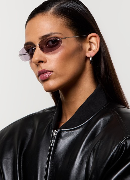 Armani Retro zonnebril AR1508M - voorkant 5 grijs