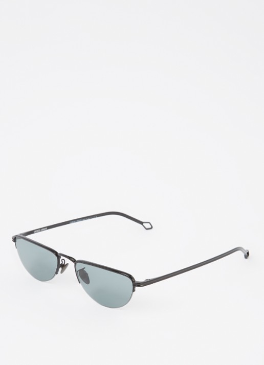 Armani Retro zonnebril AR6166J - voorkant 4 zwart