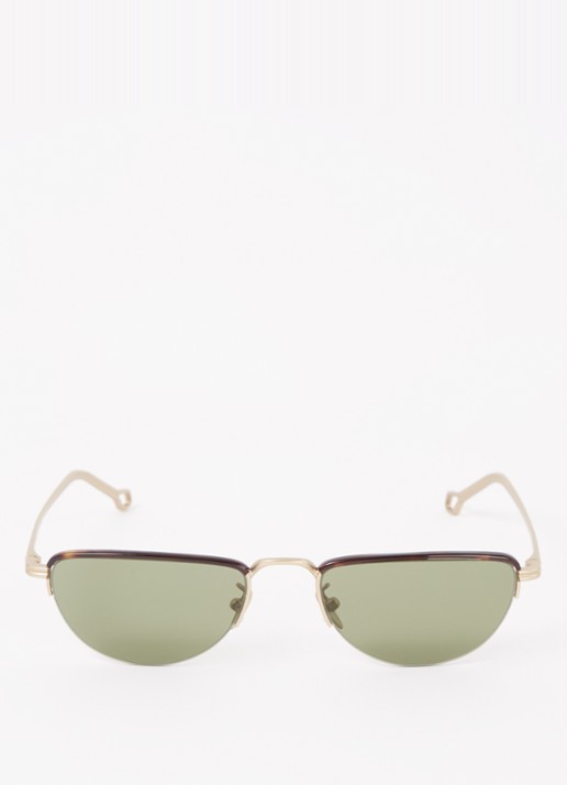 Armani Retro zonnebril AR6166J  - detail goud