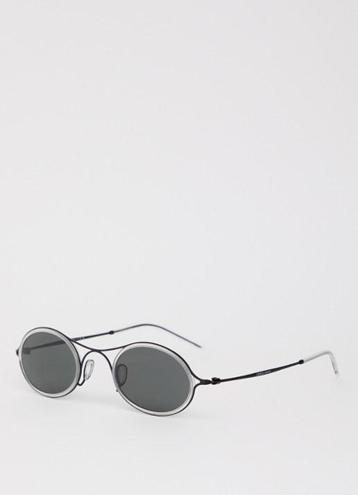 Armani Retro zonnebril AR6187 - voorkant 4 zwart