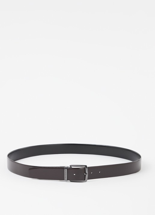 Armani Reversible riem van leer