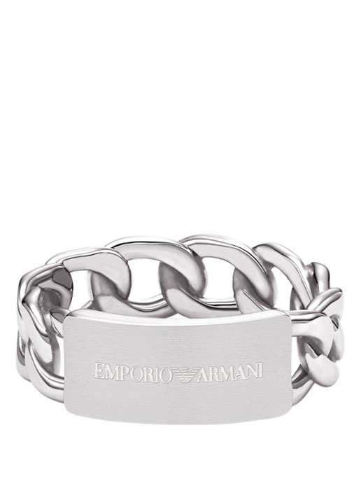 Armani Ring EGS3305040 - detail zilver