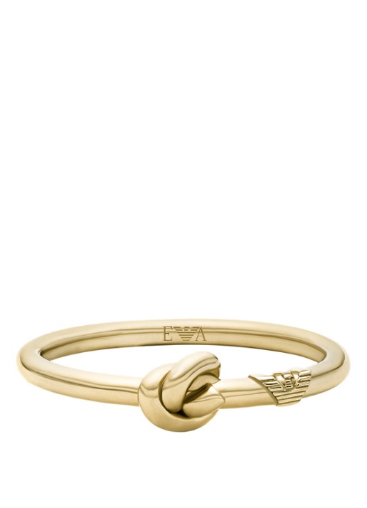 Armani Ring verguld EG3638710 - detail goud