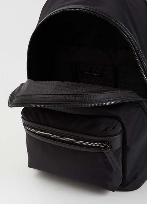 Armani Rugzak met logo - detail 3 antraciet