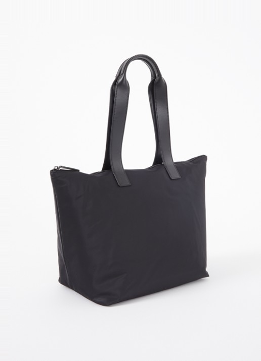 Armani Set shopper met logo en uitneembaar etui - achterkant 4 zwart