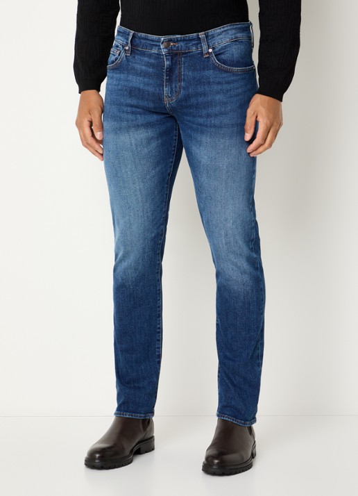 Armani Skinny jeans met medium wassing