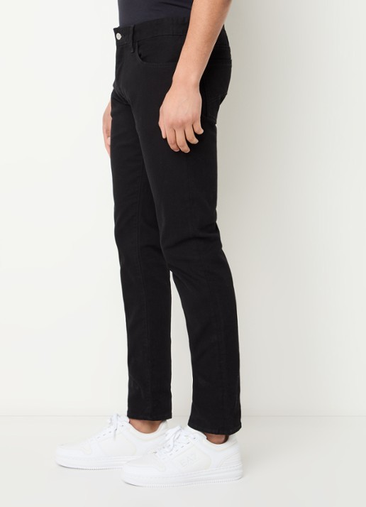 Armani Skinny jeans met steekzakken - detail 4 zwart