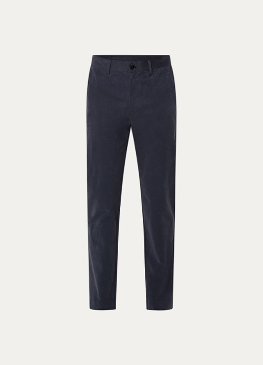 Armani Slim fit chino met steekzakken - voorkant 2 donkerblauw