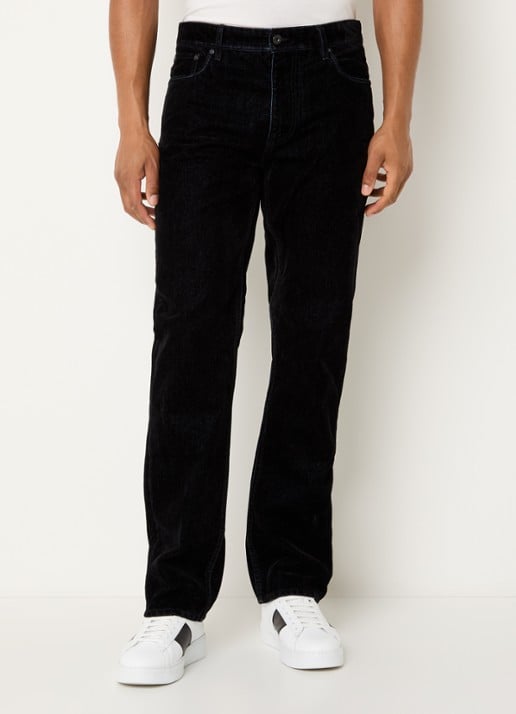 Armani Slim fit jeans met donkere wassing