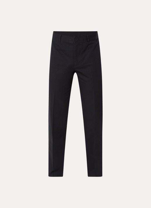 Armani Slim fit pantalon met steekzakken - voorkant 3 indigo