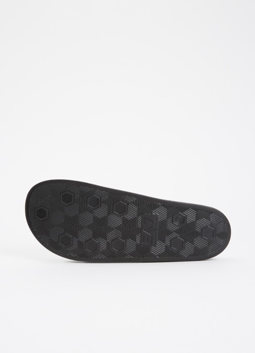 Armani Slipper met logo - detail 4 gebroken wit