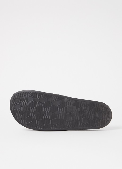 Armani Slipper met logo - achterkant 5 zwart