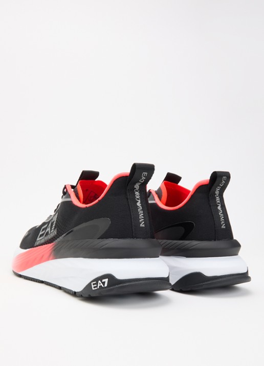 Armani Sneaker met gebreid bovenwerk - achterkant 5 wit