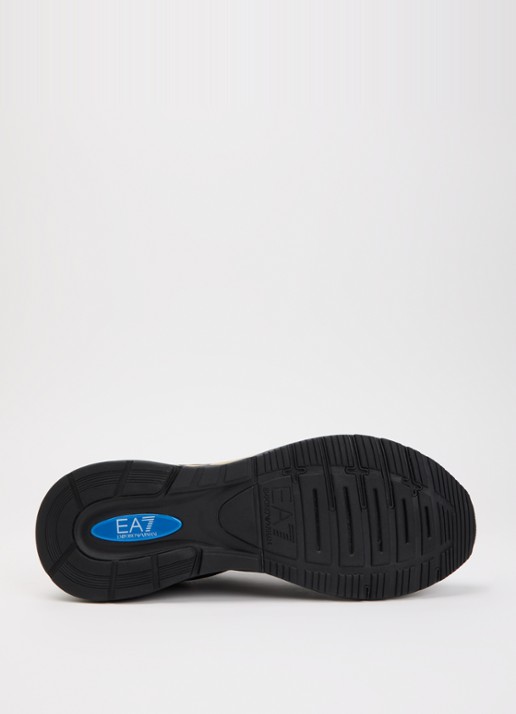 Armani Sneaker met gebreid bovenwerk - detail 3 zwart