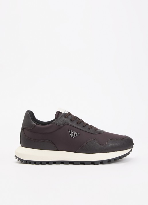 Armani Sneaker met leren details