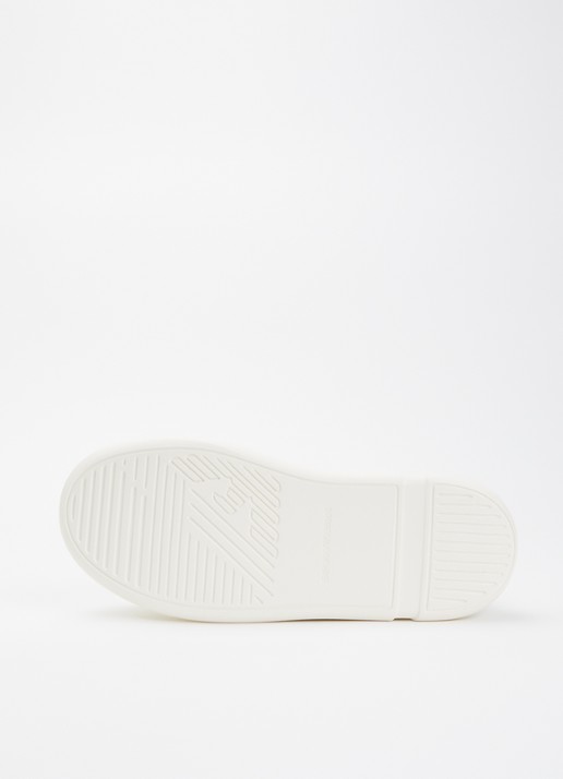 Armani Sneaker met logo - detail 4 gebroken wit