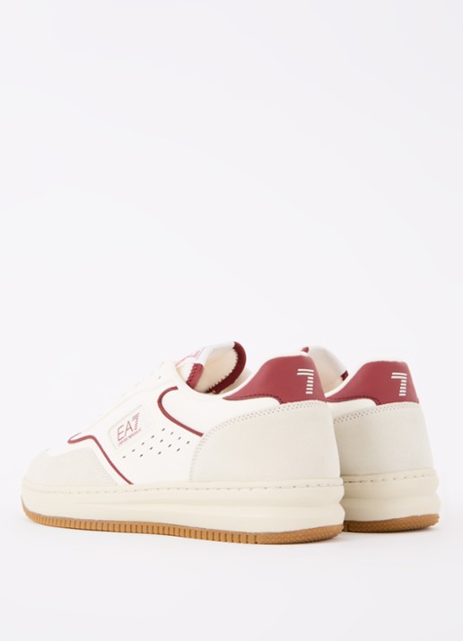 Armani Sneaker met logo - achterkant 4 rood