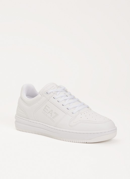 Armani Sneaker met logo - voorkant 2 wit