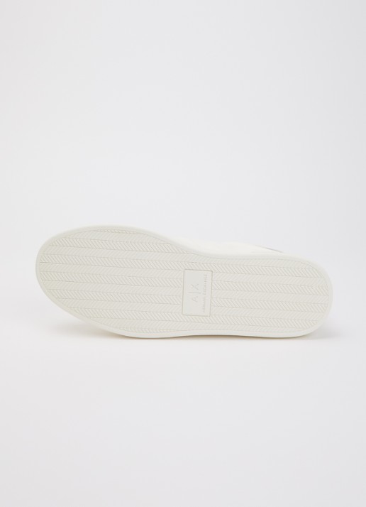 Armani Sneaker met logo - detail 5 gebroken wit
