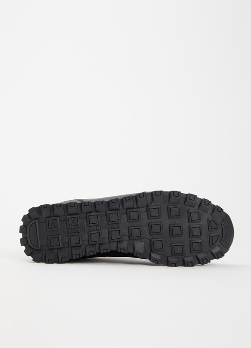 Armani Sneaker met logoprint - detail 5 zwart