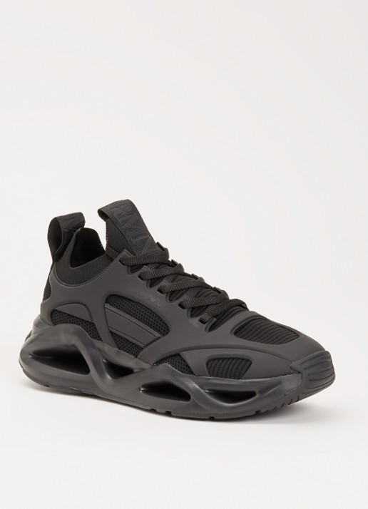 Armani Sneaker met mesh details en logo