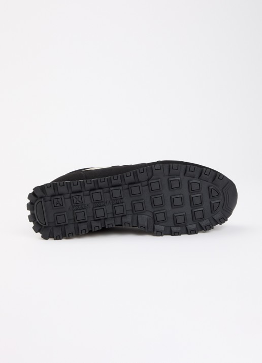 Armani Sneaker met mesh details en logo - detail 4 antraciet