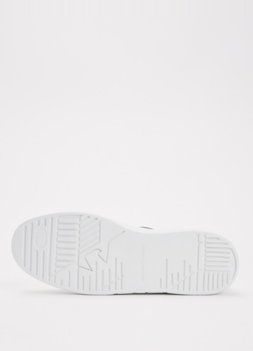 Armani Sneaker van leer met logo - detail 5 groen