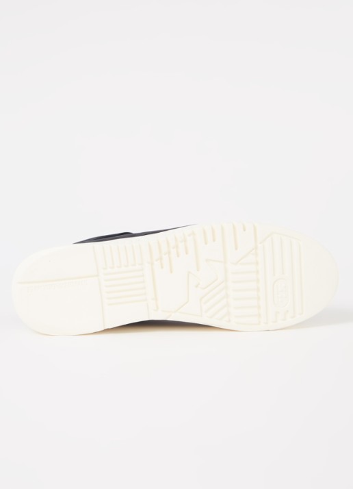 Armani Sneaker van nubuck - detail 4 zwart