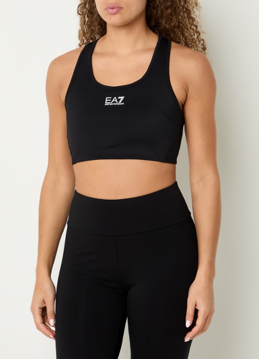 Armani Sport bh met medium support en logo