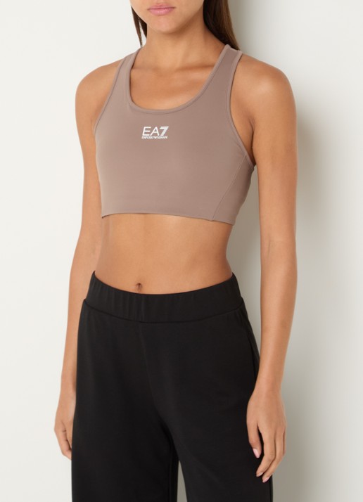 Armani Sport bh met medium support en logo